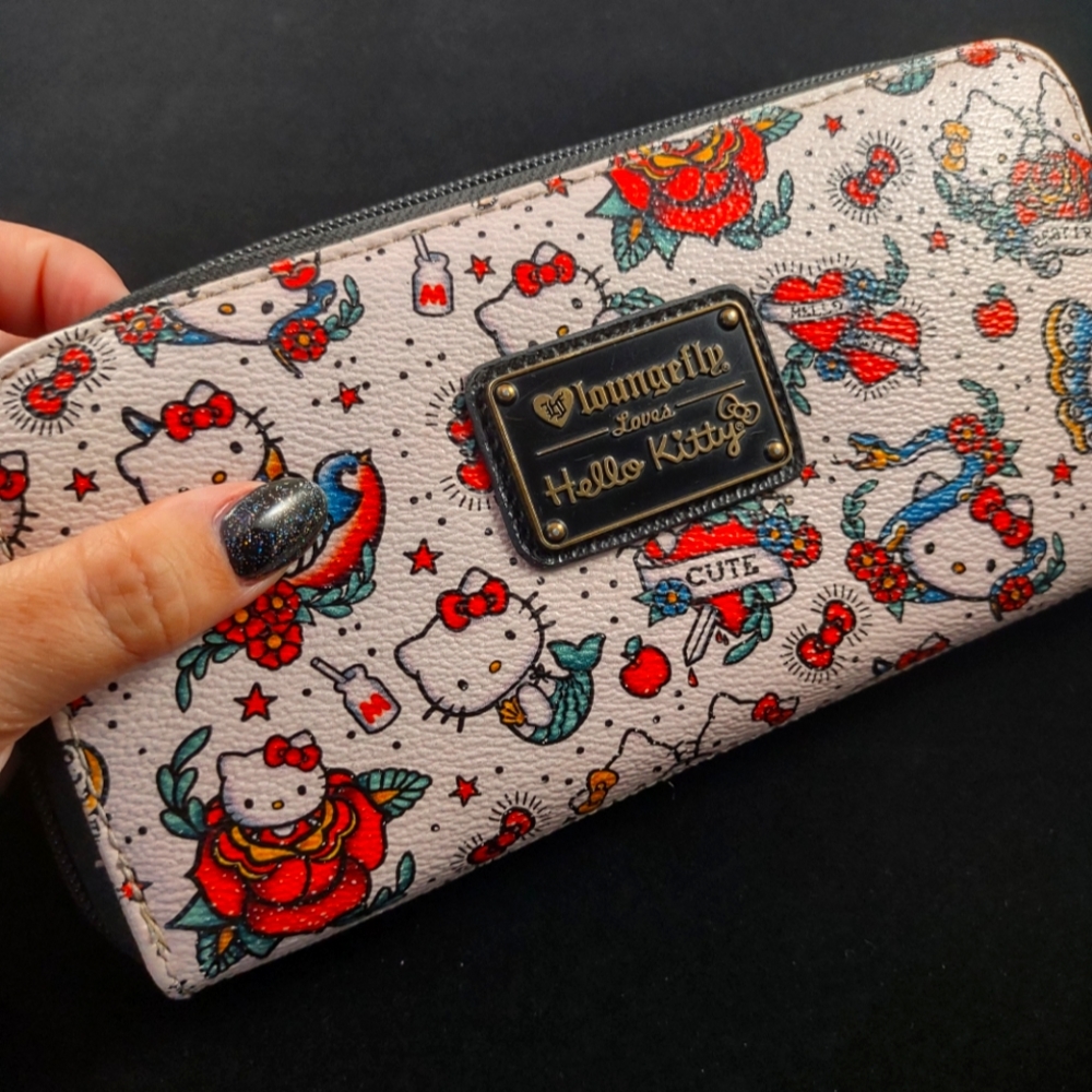 Hello Kitty Tattoo Wallet